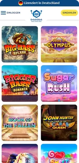 drückglück jackpot slots