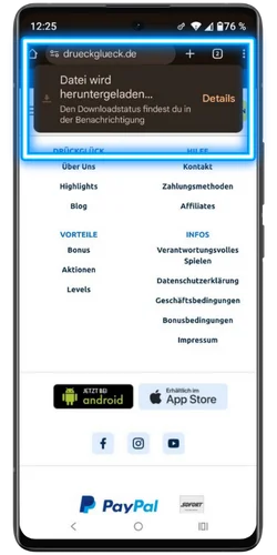 App installieren