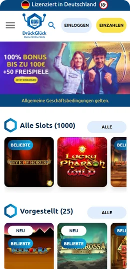 Drückglück APP