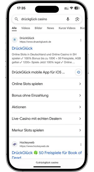 DrückGlück Besuchen Sie unsere Website